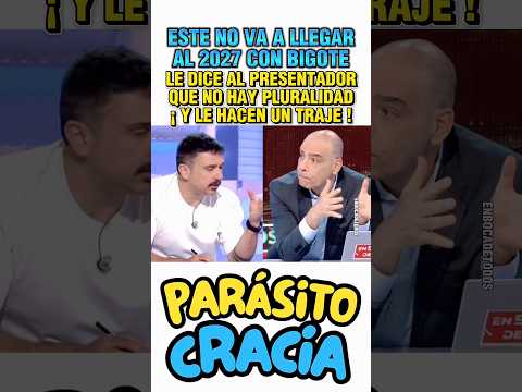 EL ACÓLITO RAMÓN ESPINAR LE DICE AL PRESENTADOR QUE NO HAY PLURALIDAD ¡ Y LE HACEN UN TRAJE ! thumbnail