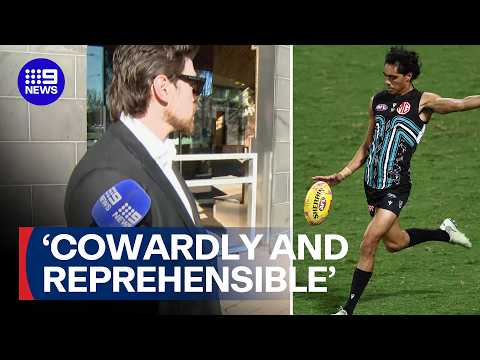 Alleged troll accused of racist messages to Port Adelaide star | 9 News Australia thumbnail