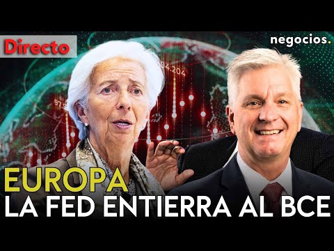 DIRECTO | LA FED ENTIERRA LOS PLANES DEL BCE: EL GOLPE A LAGARDE QUE AFECTA A LA ECONOMÍA DE EUROPA thumbnail