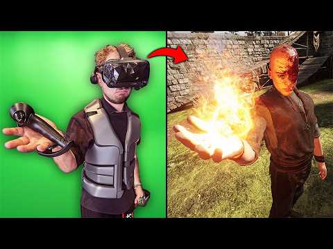 I played Blade and Sorcery with a HAPTIC SUIT. thumbnail