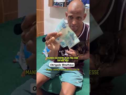 ESSE CACHORRO GANHOU 200 REAIS E NÃO GOSTOU NADA PRA ONDE FOI DESTINADO O DINHEIRO thumbnail