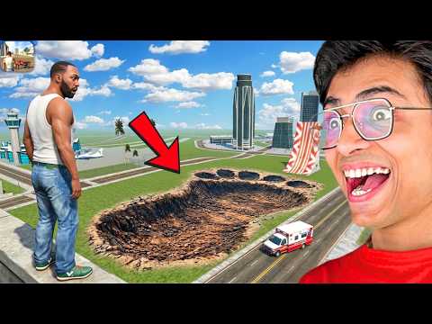 Franklin Found Mysterious Foot Print in INDIAN BIKE DRIVING 3D😱 thumbnail