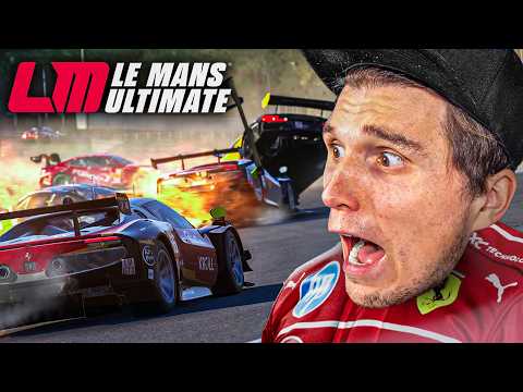 Die halbe Multiplayer LOBBY crasht sich weg (war mein erstes RENNEN) | Le Mans Ultimate thumbnail