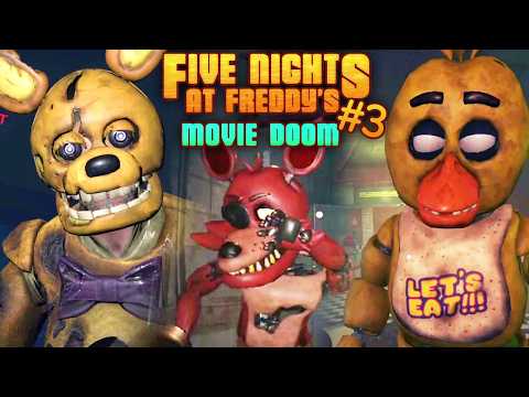 LLEGAMOS a LA NOCHE 5 y NOS PERSIGUE el CONEJO AMARILLO | FNAF MOVIE DOOM MOD thumbnail