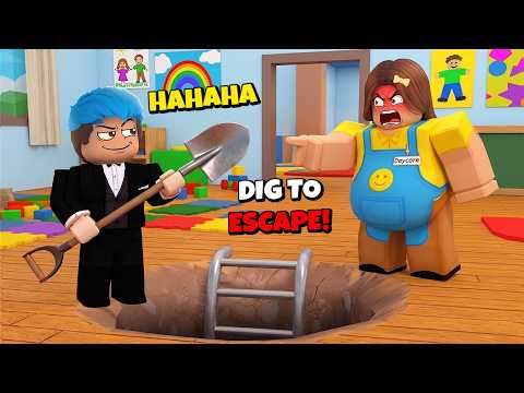 DO NOT Trust This Roblox Daycare | Roblox | Dig to Escape Daycare thumbnail