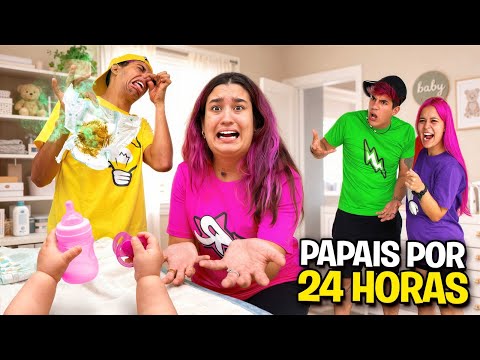 TREINAMOS PARA SER PAPAIS POR 24 HORAS *A Emilly ta grávida ? thumbnail