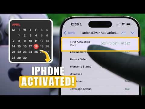 How to Check iPhone Activation Date with IMEI (iPhone 6 to iPhone 16) thumbnail