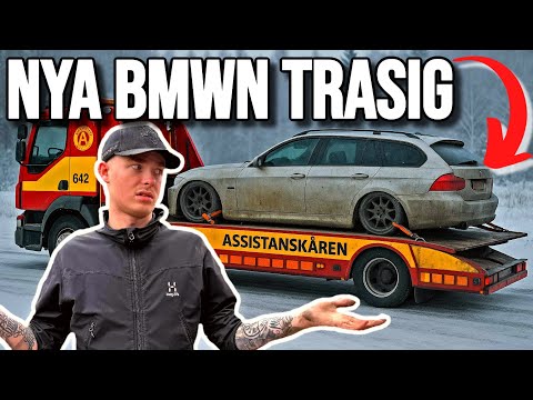 PRAKTIKANTENS NYA E91 TURBODIESEL GICK SÖNDER DIREKT - [VLOGG #803] thumbnail