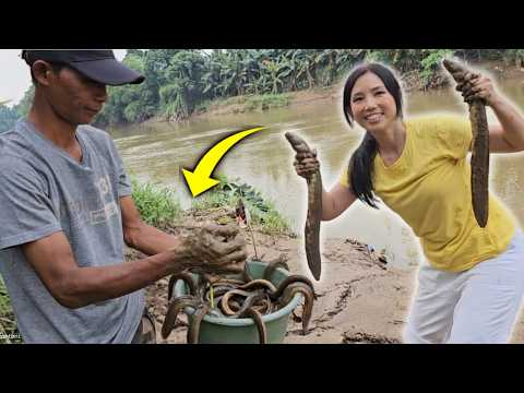 MENANGKAP BELUT DI TEPI SUNGAI ! MALAH HILANG DI RUMAH ! thumbnail