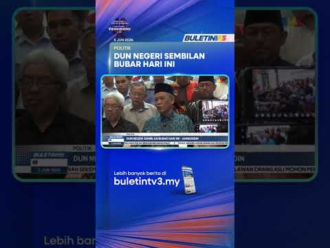 POLITIK | Dun Negeri Sembilan Bubar Hari Ini - Aminuddin thumbnail