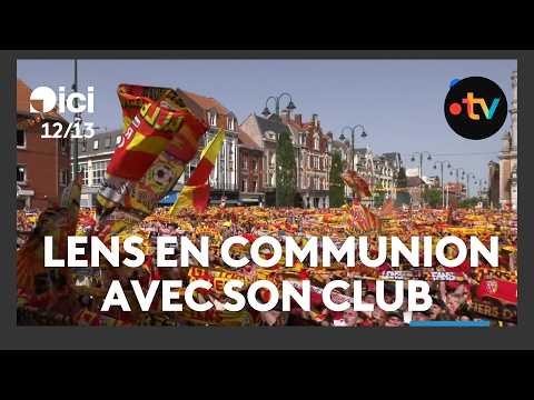 Lens a fêté ses héros après la victoire en Coupe de France thumbnail