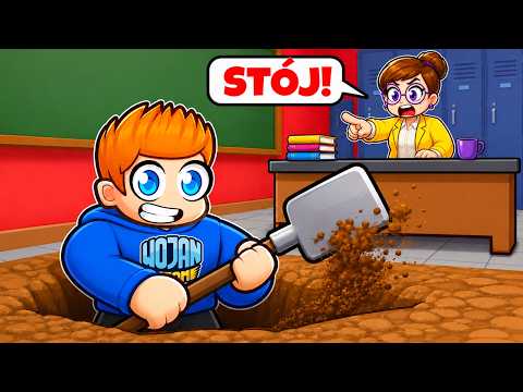 KOPIĘ TAJNY TUNEL ABY UCIEĆ ZE SZKOŁY w Roblox! thumbnail