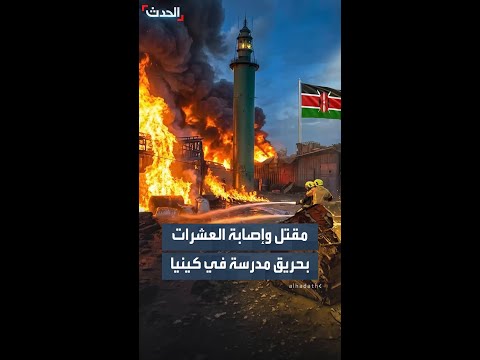 مقتل 16 طالبة وإصابة أكثر من 100 أخرى إثر حريق مروع في سكن طالبات مدرسة بكينيا thumbnail