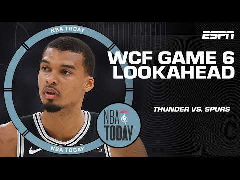 IT TAKES A VILLAGE to defeat the Spurs' POWERFUL defense 😮‍💨 Previewing WCF Game 6 | NBA Today thumbnail