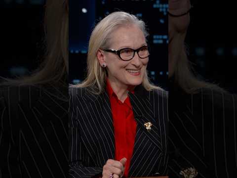 Meryl Streep on calling Lady Gaga to cast her in The Devil Wears Prada 2… #Kimmel thumbnail