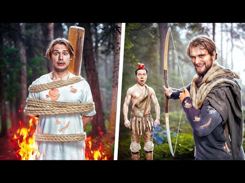 Выполни Испытания, Чтобы ВЫЖИТЬ В Лесу! (Хазяева, Сквозьбаб, Дерзко, Коффи, Кокошка, Дилблин и др.) thumbnail