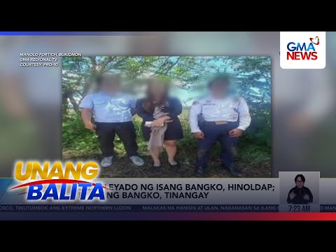 3 empleyado ng isang bangko, hinoldap; P1.6-M ng bangko, tinangay | Unang Hirit thumbnail