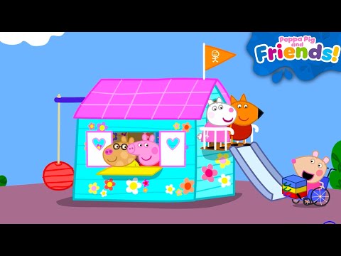 Peppa Pig & Friends Run a Clubhouse Takeaway! 🥡 | Full Episodes | 1 HOUR thumbnail