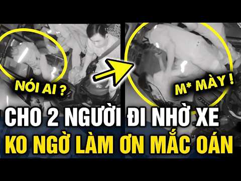 Cho 2 người ĐI NHỜ XE, tài xế và phụ xe vô cỡ bị TÁC ĐỘNG VẬT LÝ | Tin 3 Phút thumbnail