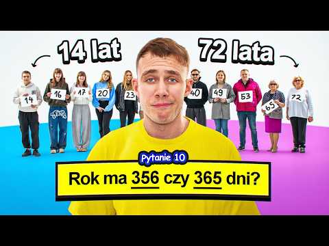 14 LAT vs 75 LAT – Kto wygra QUIZ Wiedzy Ogólnej? thumbnail