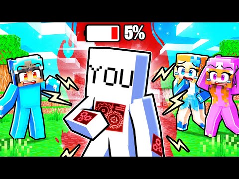 You are LOW BATTERY in Minecraft! thumbnail
