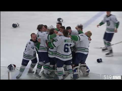 Schmalz Cup Final (Game 5) - Tavistock Braves vs Fergus Whalers thumbnail