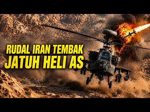 ISRAEL KIAMAT ALUTSISTA! Rudal Iran Tembus Tel Aviv, Helikopter Apache Ditembak Jatuh! thumbnail