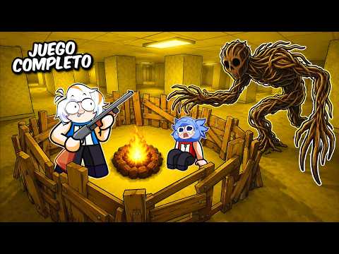 ATRAPADOS 99 NOCHES EN LOS BACKROOMS DE ROBLOX COMPLETO thumbnail