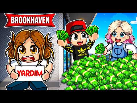 Arkadaşlarım Zengin Oldu Beni Unuttu 😢 Roblox Brookhaven🏡RP thumbnail