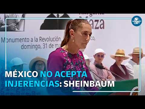 "Ya no estamos hablando de cooperación, estamos hablando de injerencia”: Claudia Sheinbaum thumbnail
