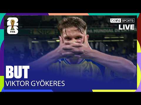 GYÖKERES enfonce la TUNISIE - SUÈDE -  TUNISIE (J1) thumbnail