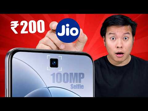JIO ₹200 Plan😍, 100MP Square Selfie coming, OnePlus 16 Madness, Snapdragon Budget Laptop coming? thumbnail