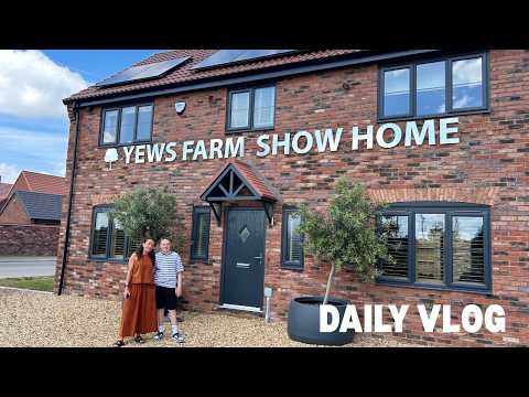 DAILY VLOG / VIEWING A 4 BED SHOW HOME & SPRINGFIELDS OUTLET. AD thumbnail