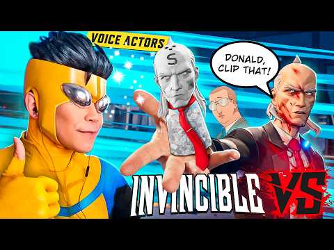MARK & CECIL (VS) Voice Actors Play Invincible VS thumbnail