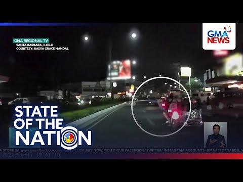 Woman jumps off moving motorcycle | SONA thumbnail