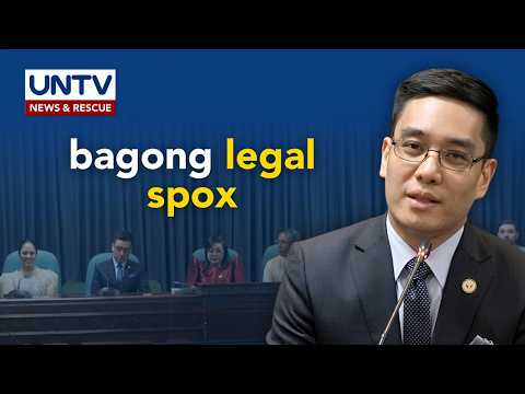 Atty. Jay Tolosa, itinalagang legal spokesperson ng House prosecution panel sa trial ni VP Duterte thumbnail