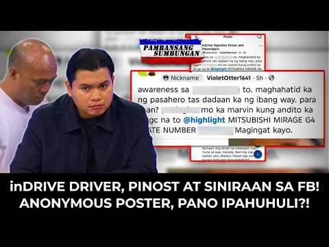 SUSPEK: Tatay ng Pasaherong Babae na Pumalag sa Lalamove Pickup Booking ng inDrive Driver! thumbnail