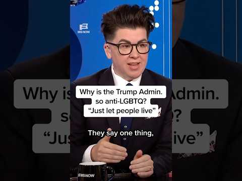 Why is the Trump administration so anti-LGBTQ? 'Just let people live' thumbnail