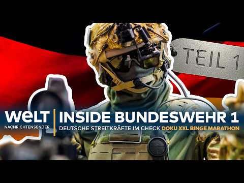 INSIDE BUNDESWEHR: Deutsche Technik, Waffen & Hubschrauber im Check – Teil 1 I WELT Binge Marathon thumbnail