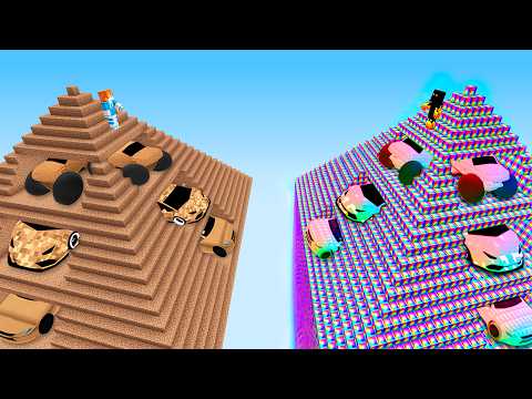 GARAGEM de NOOB vs PRO em UMA PIRÂMIDE DO DESERTO thumbnail