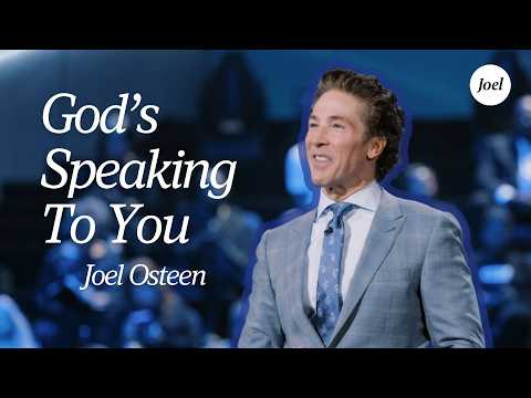God’s Speaking To You | Joel Osteen thumbnail