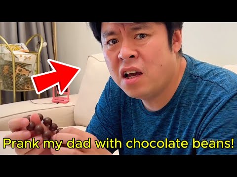 Prank my dad with chocolate beans! thumbnail
