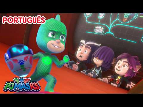 Os Lobinhos Tomam o QG 🐺 PJ Masks em Português episódios completos 🦸 Desenhos animados thumbnail