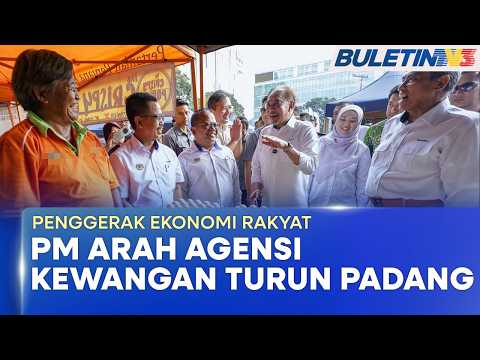 PENGGERAK EKONOMI RAKYAT | PM Arah Agensi Kewangan Turun Padang Bantu Peniaga Kecil thumbnail