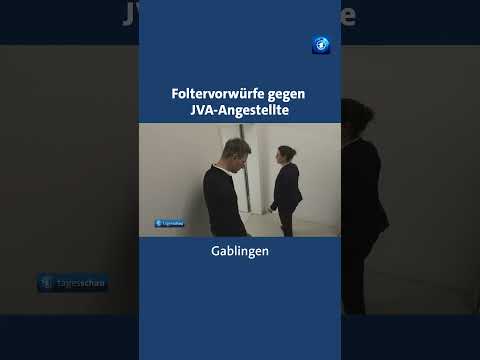 Foltervorwürfe: JVA-Angestellte sollen Gefangene gedemütigt und misshandelt haben #tagesschau thumbnail