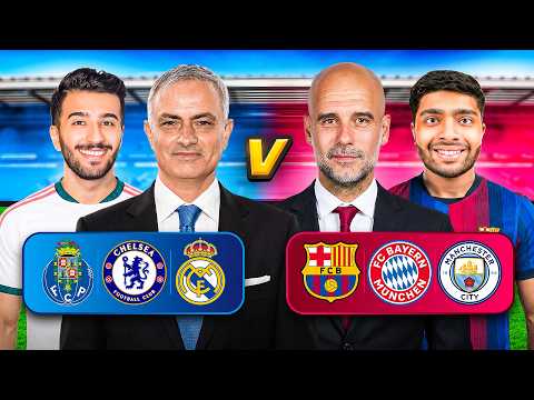 JOSE MOURINHO vs PEP GUARDIOLA Rebuild Showdown! thumbnail