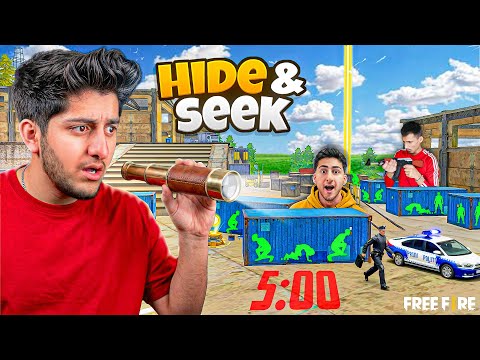 CRAZY Hide & Seek In Mill With 30 Players But Only 15 Minutes To Find Them💀 - Garena Free Fire thumbnail