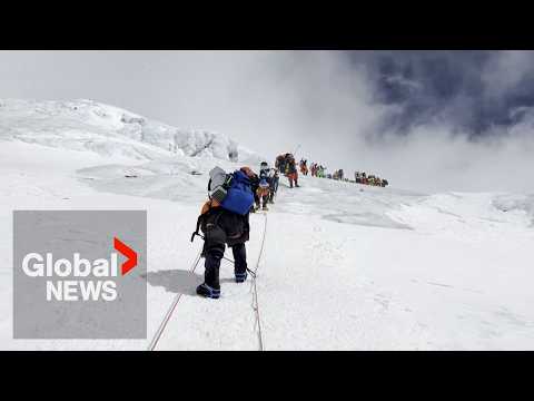 Terminal cancer patient climbs Mount Everest, raises funds for cancer support thumbnail