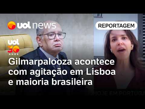 Gilmarpalooza acontece com agitação em Lisboa e maioria brasileira; Thais Bilenky traz bastidores thumbnail