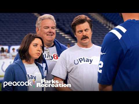 Great Parks & Rec Cold Opens Featuring the Full Cast | Parks and Recreation thumbnail